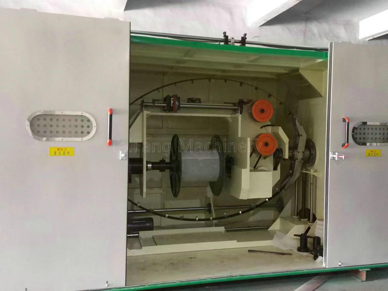 電纜束絲機更換皮帶方法